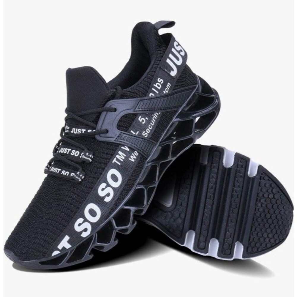 Just So So Shoes Men Athletic Shoes Lace Up  Sneakers Running Shoes EU 40 US 7